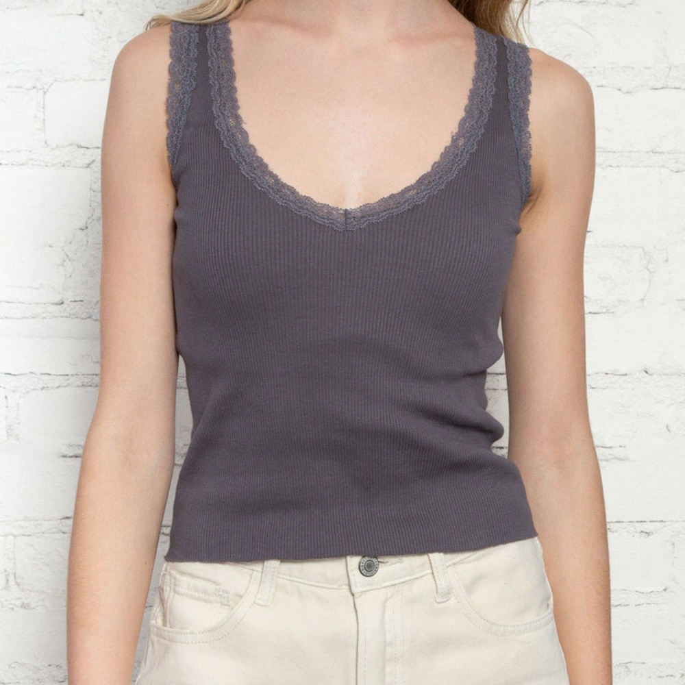 RONNIE LACE V-NECK TANK